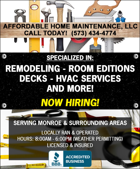 AFFORDABLE HOME MAINTENANCE, BOONE