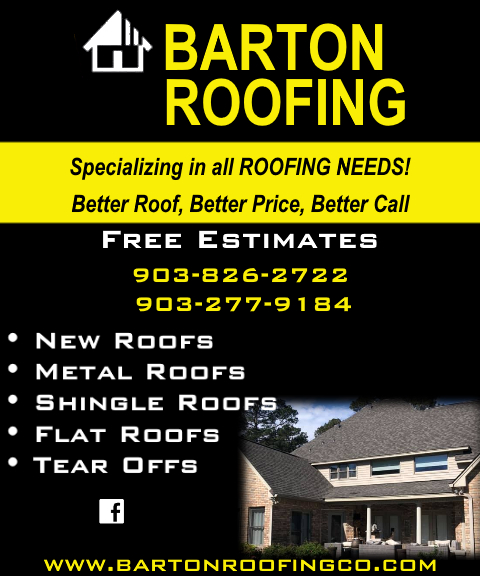 BARTON ROOFING, BOWIE COUNTY, TX