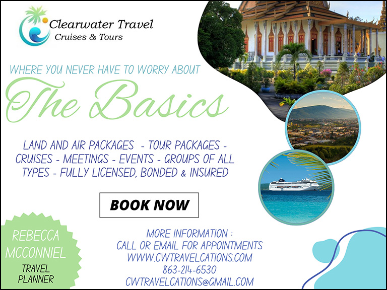 CLEARWATER TRAVEL CRUISES & TOURS, HIGHLANDS county, fl