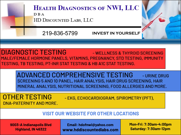 HEALTH DIAGNOTICS OF NW LLC, LAKE county, il