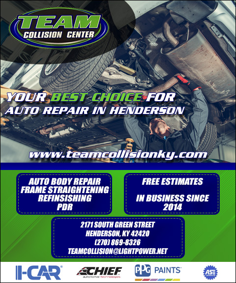 TEAM COLLISION CENTER, HENDERSON COUNTY, KY