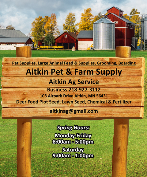 AITKIN PET & FARM SUPPLY, AITKIN county, mn