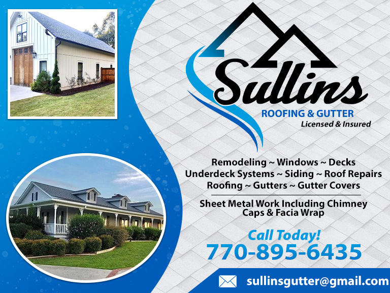 SULLINS ROOFING & GUTTERS, POLK county, ga