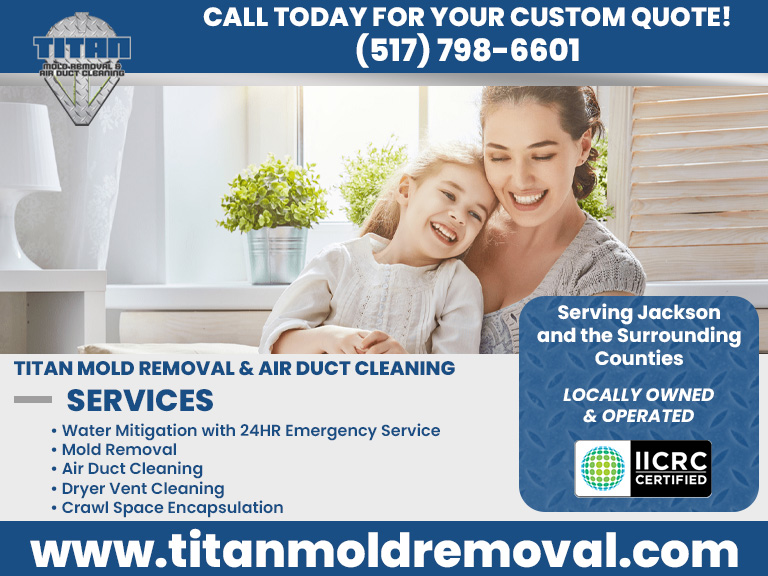 TITAN MOLD ERMOCAL & AIR DUCT CLEANING, JACKSON county, mi