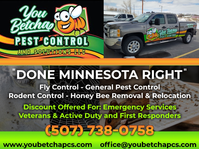 YOU BETCHA PEST CONTROL & SOLUTIONS, MOWER county, mn