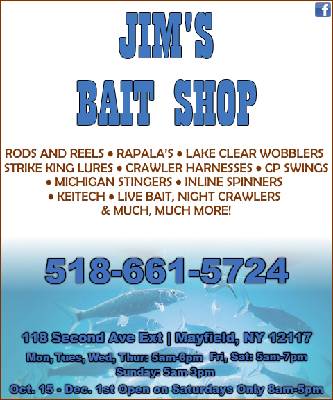 JIM’S BAIT SHOP, WARREN COUTNY, NY