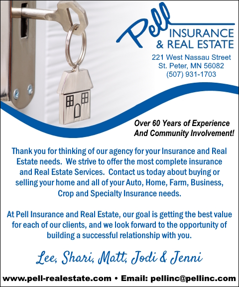 PELL INSURANCE & REAL ESTATE, NICOLLET COUNTY, MN