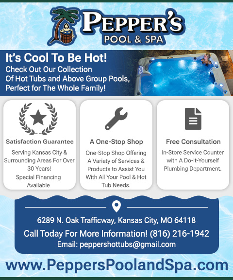 PEPPER’S POOL AND SPA INC, CLAY COUNTY, MO