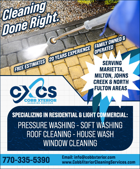 COBB XTERIOR CLEANING SERVICES, COBB COUNTY, GA