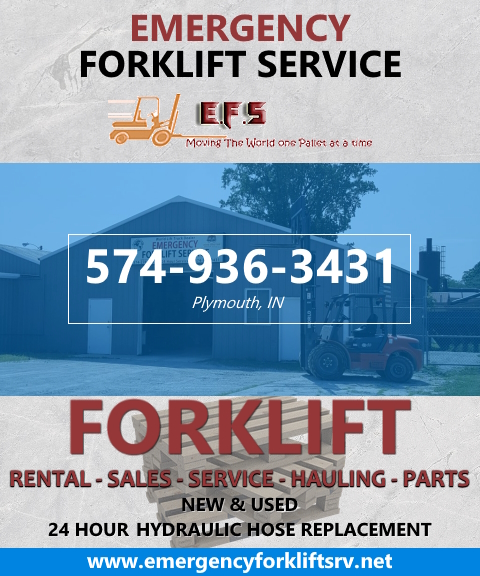 EMERGENCY FORKLIFT SERVICES, MARSHALL COUNTY, IN