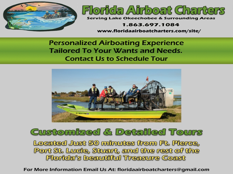 FLORIDA AIRBOAT CHARTERS, OKEECHOBEE COUNTY, FL
