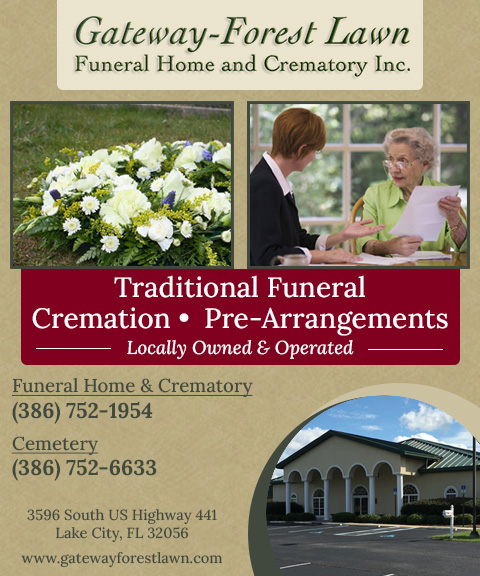 GATEWAY FORESTLAWN FUNERAL HOME AND CREMATORY, COLUMBIA COUNTY, FL