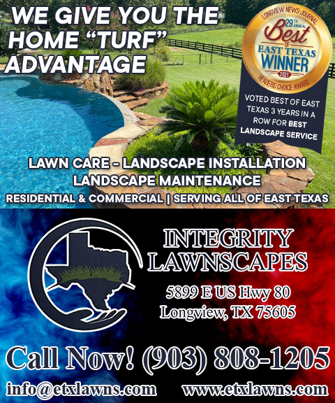 INTEGRITY LAWNSCAPES, Gregg County, TX