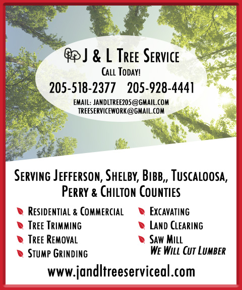 J & L TREE SERVICE, JEFFERSON COUNTY, AL