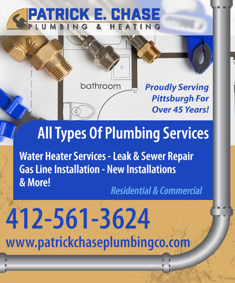 PATRICK E. CHASE PLUMBING & HEATING, ALLEGHENY COUNTY, PA