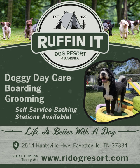 RUFFINIT DOG RESORT AND BOARDING, LINCOLN COUNTY, TN