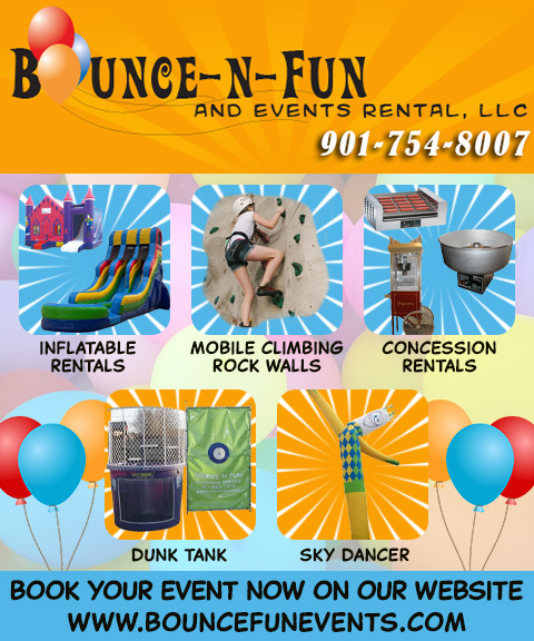 BOUNCE FUN EVENTS RENTAL, SHELBY COUNTY, TN
