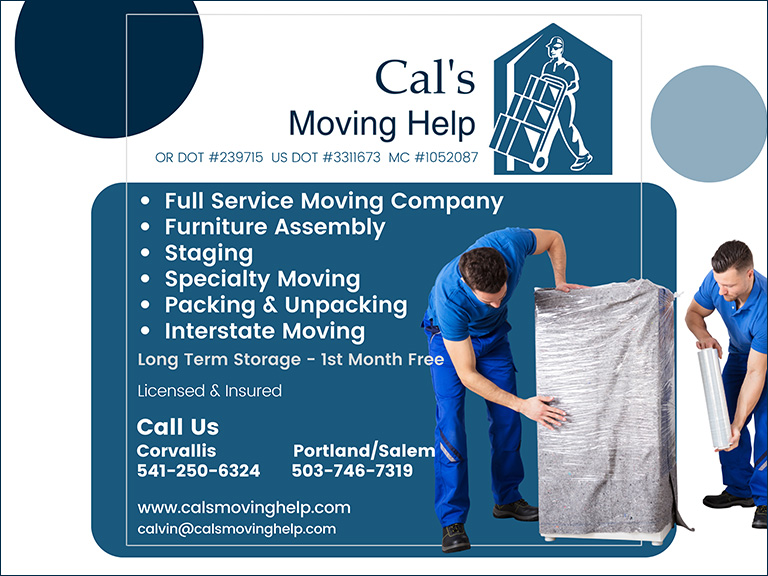 CAL’S MOVING HELP, BENTON COUNTY, OR