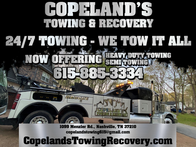 COPELAND’S TOWING & RECOVERY, DAVIDSON COUNTY, TN