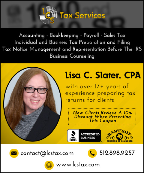 LCS TAX SERVICES, BASTROP COUNTY, TX