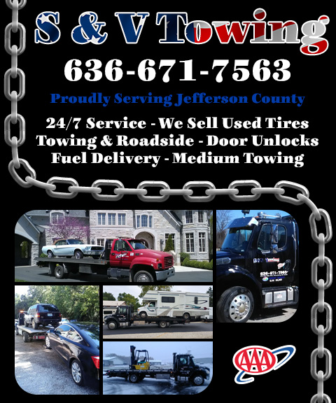 S & V TOWING & AUTO REPAIR, JEFFERSON COUNTY, MO