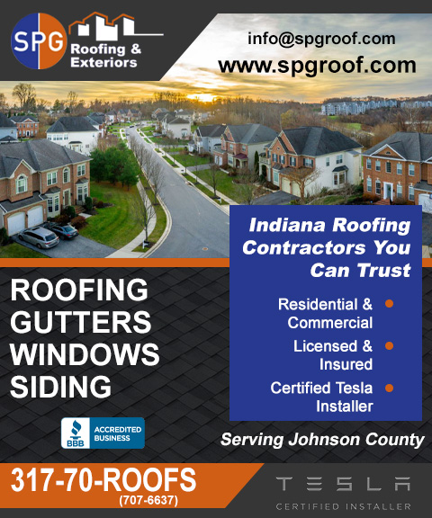 SPG ROOFING & EXTERIORS, JOHNSON COUNTY, IN