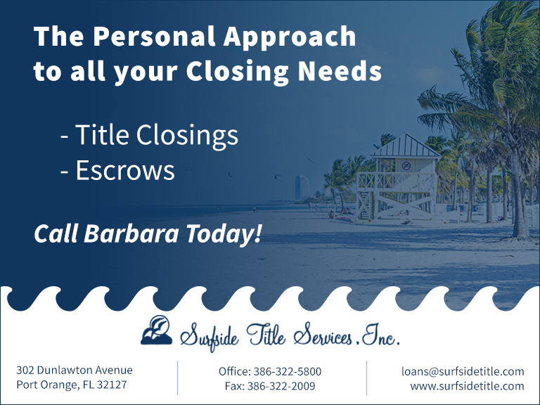 SURFSIDE TITLE SERVICES, VOLUSIA COUNTY, FL