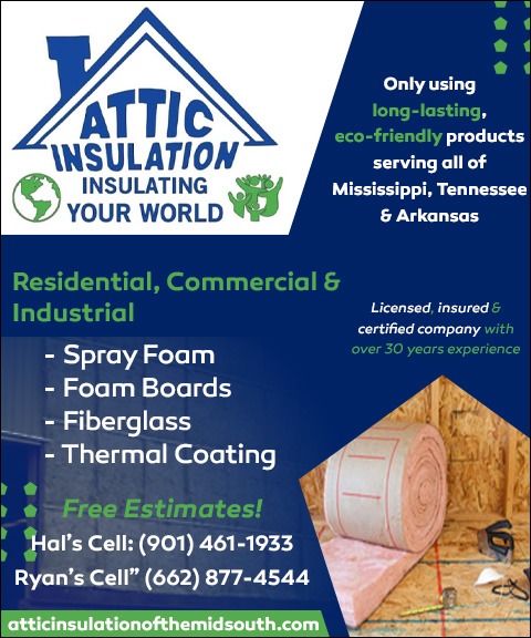 ATTIC INSULATION OF THE MIDSOUTH, DESOTO COUNTY, MS