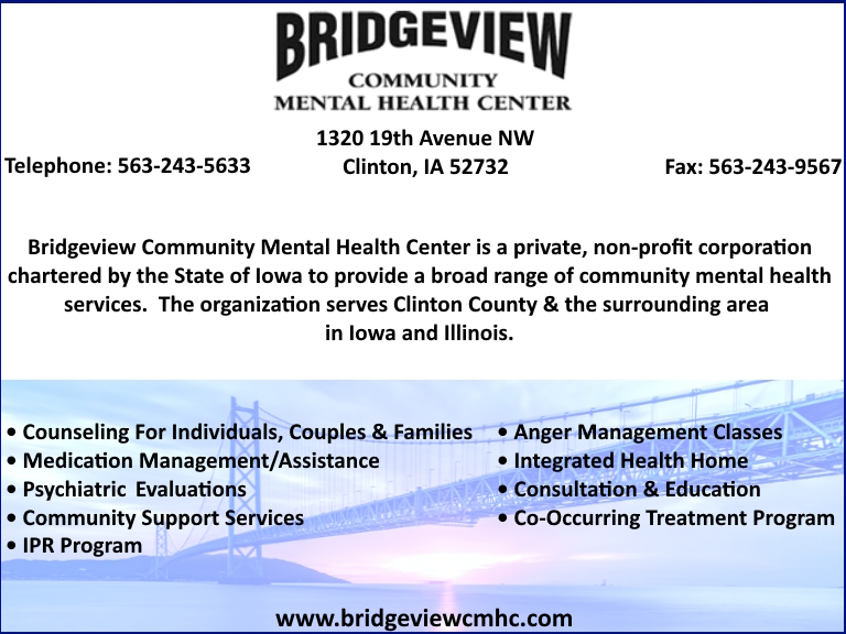 BRIDGEVIEW COMMUNITY MENTAL HEALTH CENTER, CLINTON COUNTY, IA