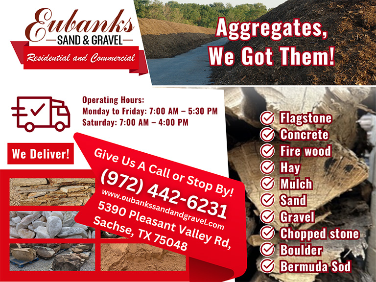 Eubanks Sand and Gravel, Collin County, TX
