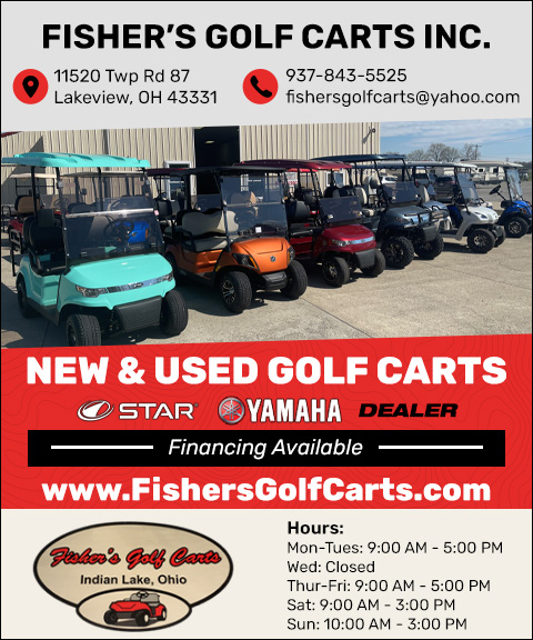 FISHER’S GOLF CARTS, LOGAN COUNTY, OH