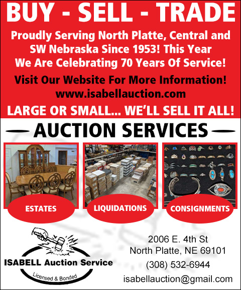 ISABELL AUCTION SERVICE, LINCOLN COUNTY, NE