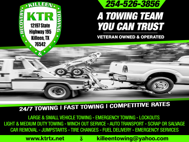 KILLEEN TOWING & RECOVERY, BELL COUNTY, TX