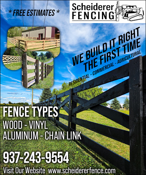 SCHEIDERER FENCING, UNION COUNTY, OH
