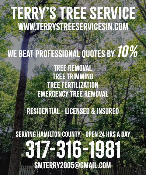TERRY’S TREE SERVICE, HAMILTON COUNTY, IN