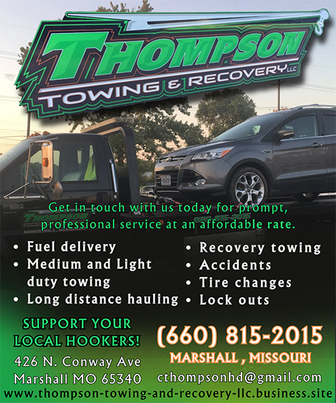 THOMPSON TOWING & RECOVERY, SALINE COUNTY, MO