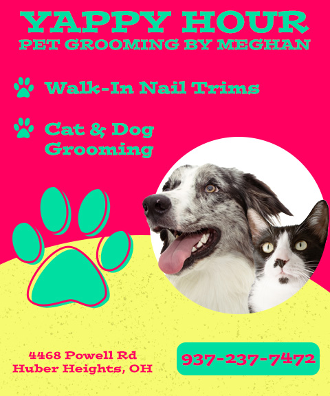 YAPPY HOUR PET GROOMING BY MEGHAN, GREENE COUNTY, OH