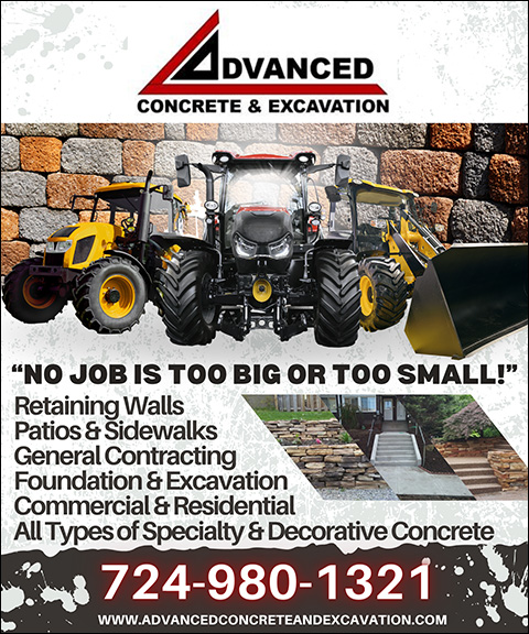 ADVANCED CONCRETE & EXCAVATION, ALLEGHENY COUNTY, PA