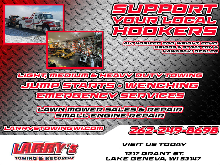 LARRY’S TOWING & RECOVERY, WALWORTH COUNTY, WI