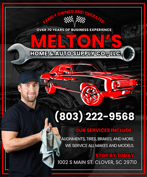 MELTON’S HOME & AUTO SUPPLY CO LLC, YORK CO, SC