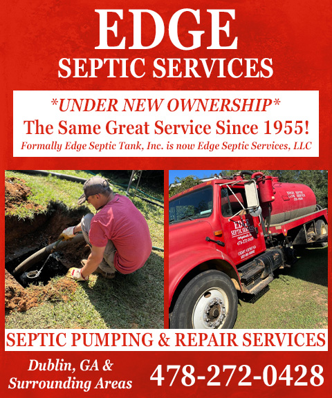 EDGE SEPTIC SERVICES, LAURENS COUNTY, GA
