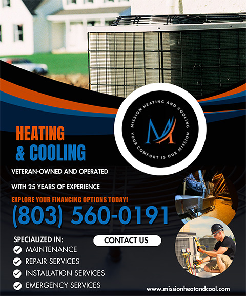 MISSION HEATING AND COOLING, YORK COUNTY, SC