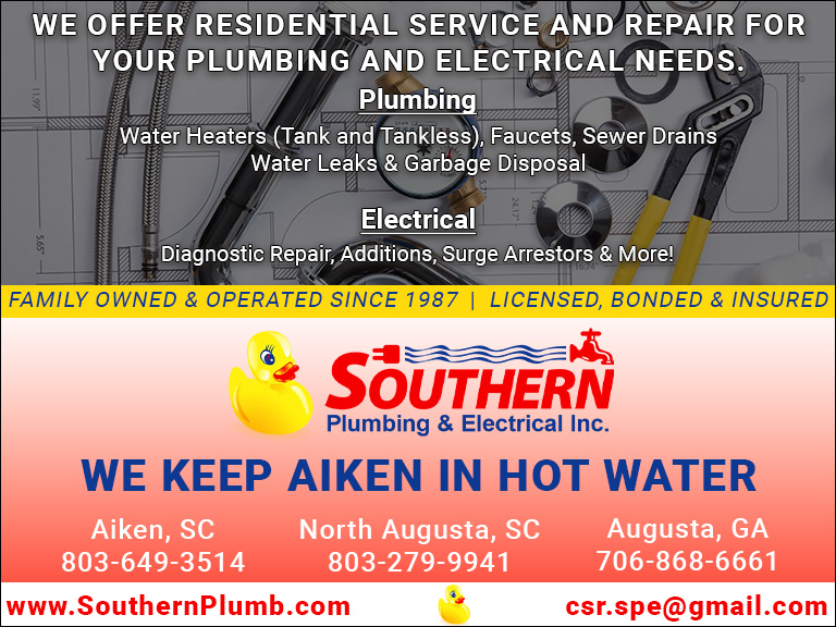 SOUTHERN PLUMBING AND ELECTRICAL COMPANY, AIKEN COUNTY, SC