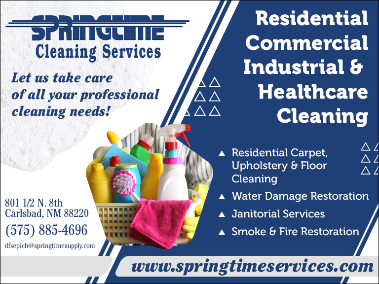 SPRINGTIME CLEANING SERVICES, EDDY COUNTY, NM