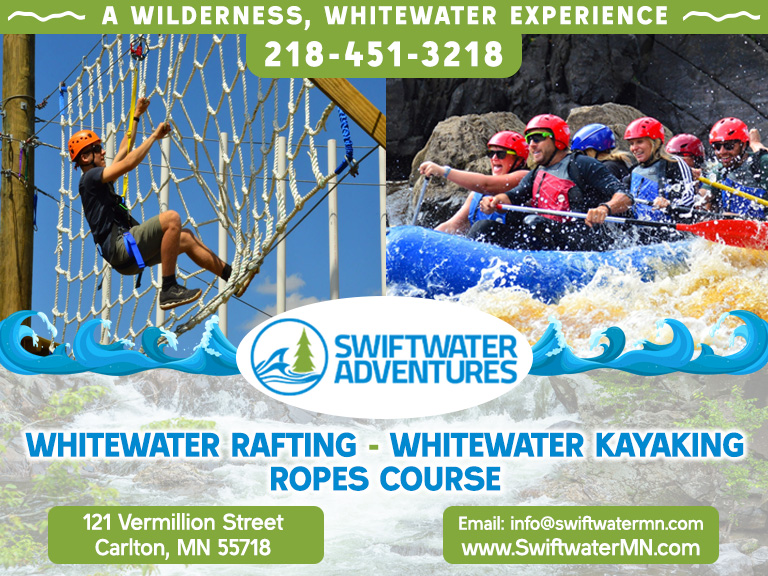 SWIFTWATER ADVENTURES, ST. LOUIS COUNTY, MN
