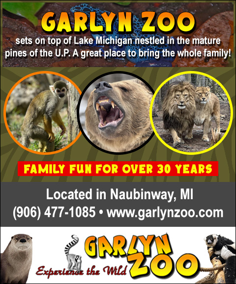 GARLYN ZOO WILDLIFE PARK, MACKINAC COUNTY, MI