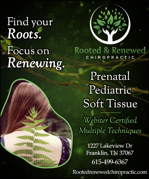 ROOTED & RENEWED CHIROPRACTIC, WILLIAMSON COUNTY, TN