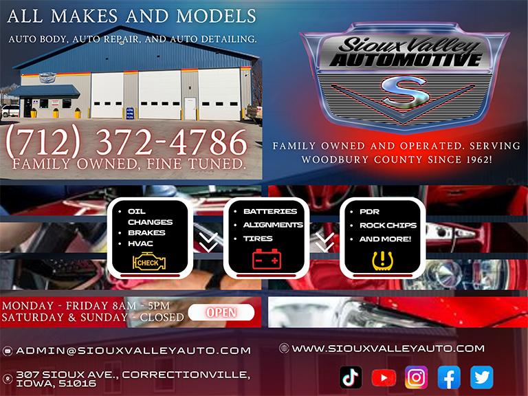 SIOUX VALLEY AUTOMOTIVE, WOODBURY COUNTY, IA