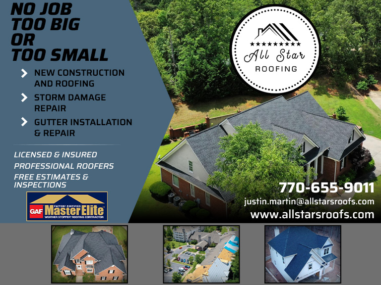 ALL STAR ROOFING, BARTOW COUNTY, GA