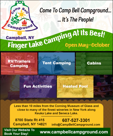 CAMP BELL CAMPGROUND, STEUBEN COUNTY, NY